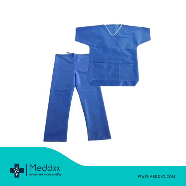 Blue Non Woven Block Pajamas