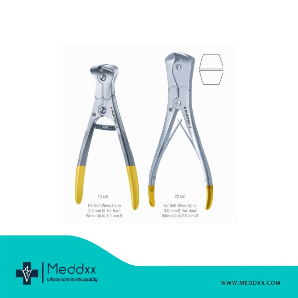 Orthopedic Surgical Forceps With Wire/Pin Cutter