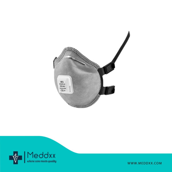 Particulate Protective Mask With Valve With Ffp3 Valve