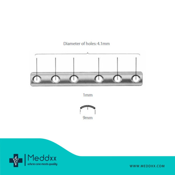 Tubular Plate For 2.7 Mm Long Screws