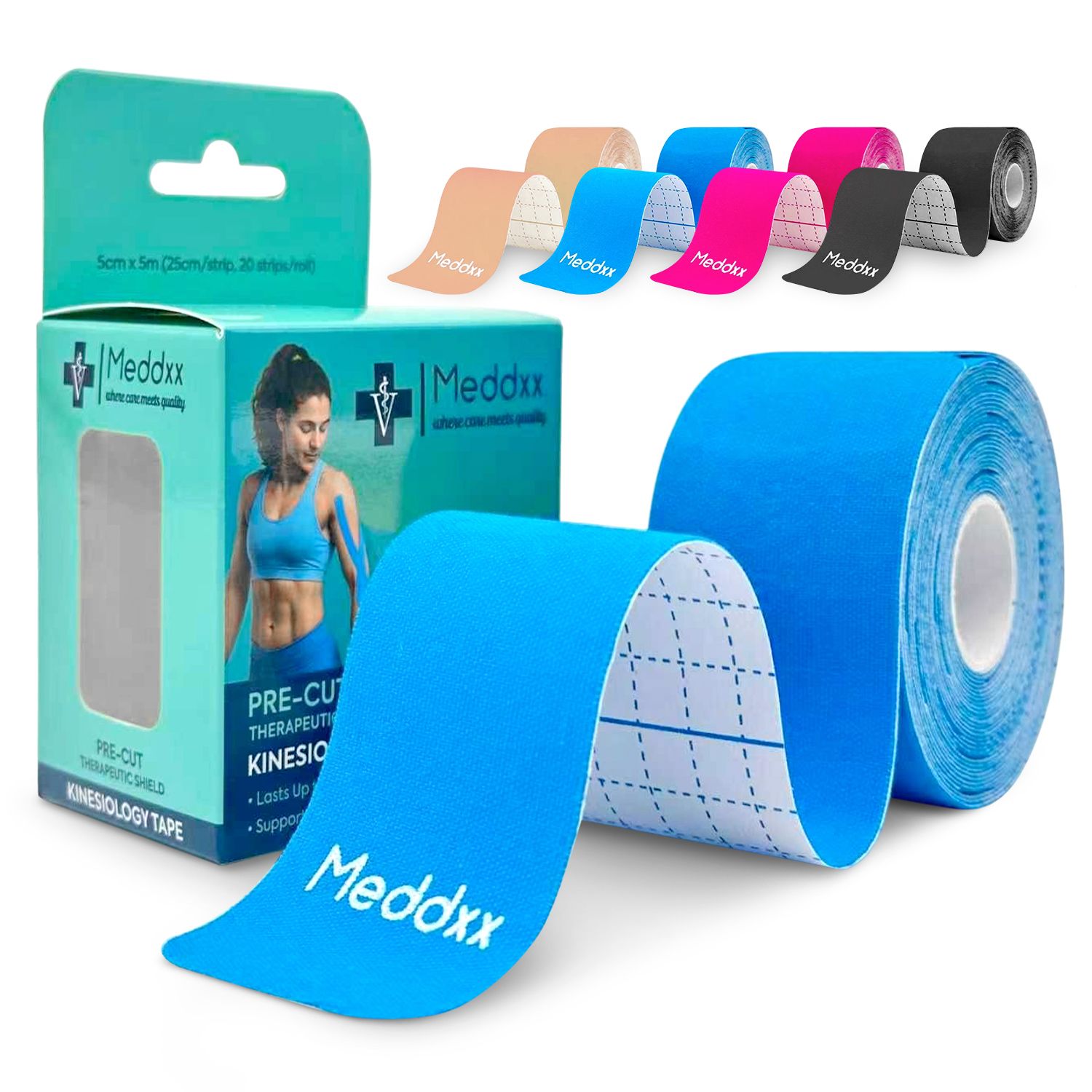Synthetic Waterproof Athletic Tape for Muscle & Joint Support - Image 4